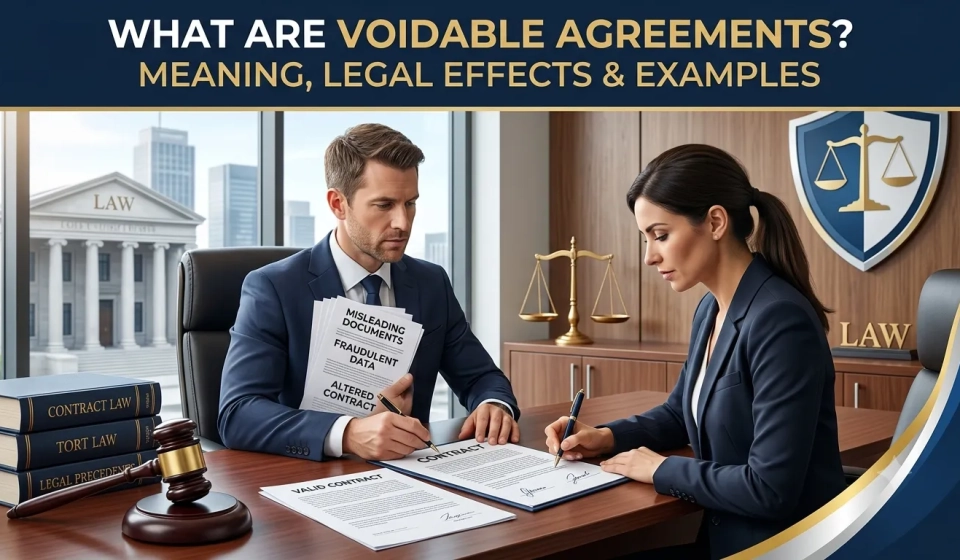 What Are Voidable Agreements Meaning, Legal Effects, 7 Easy Examples & FAQs