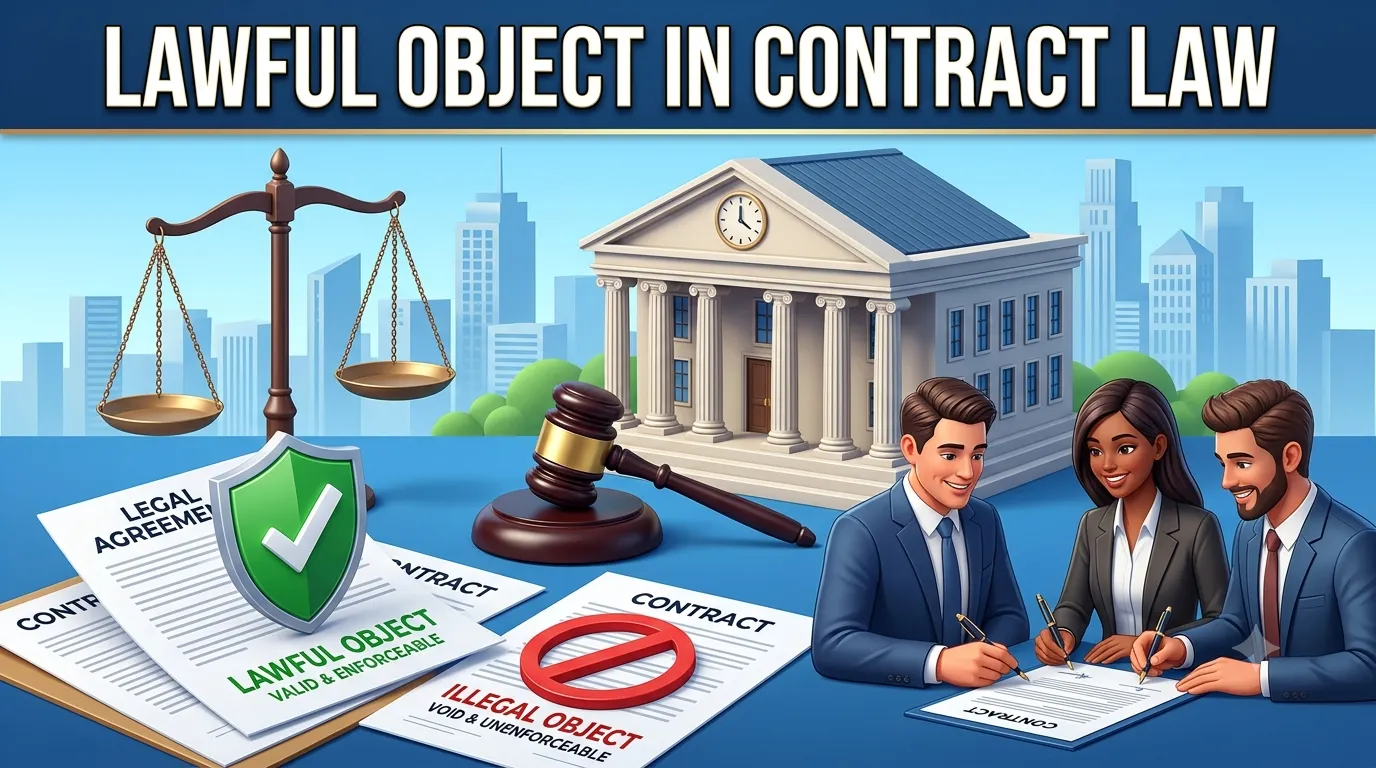 What Is a Lawful Object in Contract Law Meaning, Importance, Easy Examples & Key Points